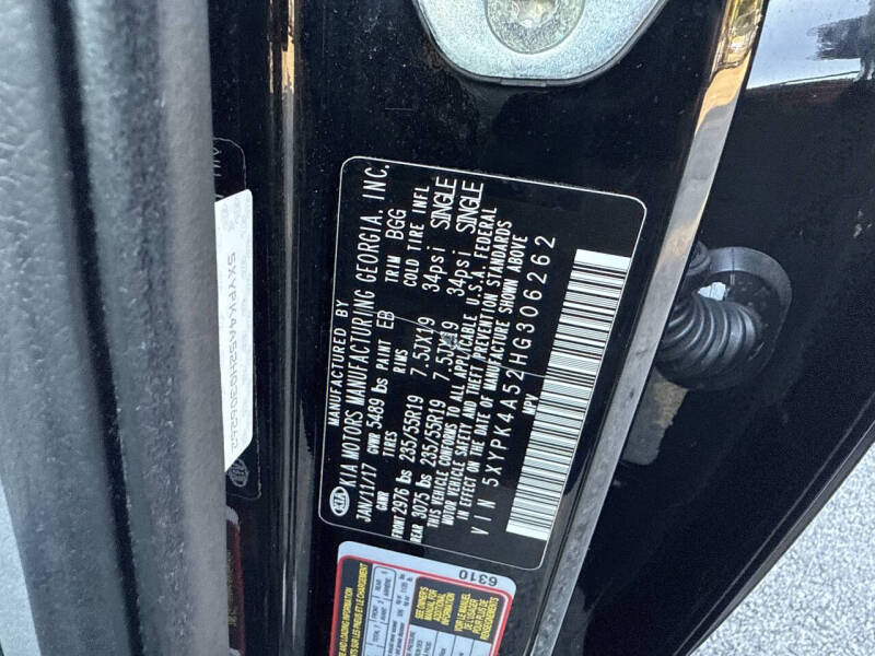 2017 Kia Sorento SX V6