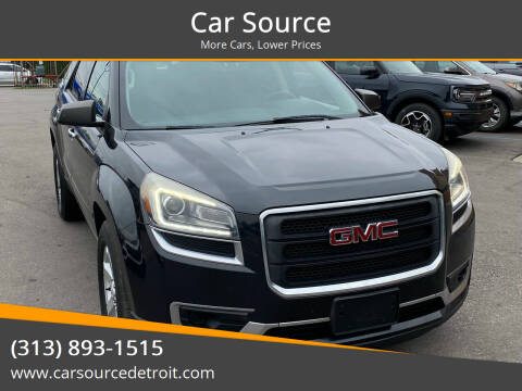 2013 GMC Acadia for sale at Car Source in Detroit MI