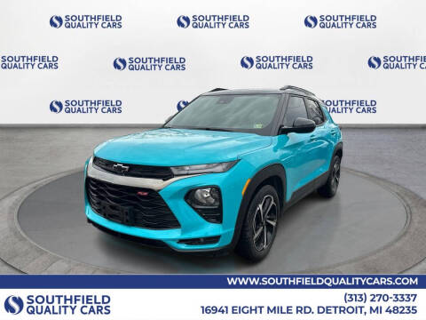 2021 Chevrolet TrailBlazer for sale at SOUTHFIELD QUALITY CARS in Detroit MI