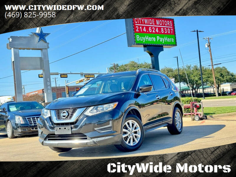 2017 Nissan Rogue for sale at CityWide Motors in Garland TX