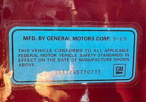 1969 Chevrolet Corvette