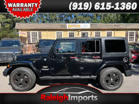2012 Jeep Wrangler Unlimited for sale at Raleigh Imports in Raleigh NC