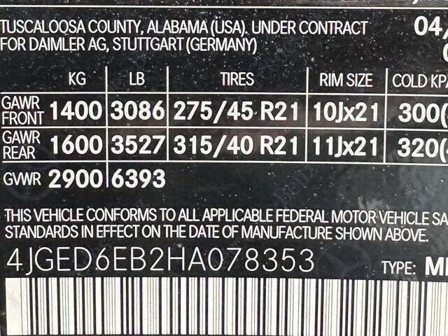 2017 Mercedes-Benz GLE AMG GLE 43