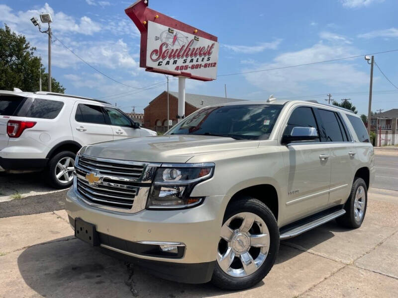 2016 Chevrolet Tahoe for sale at Southwest Car Sales in Oklahoma City OK