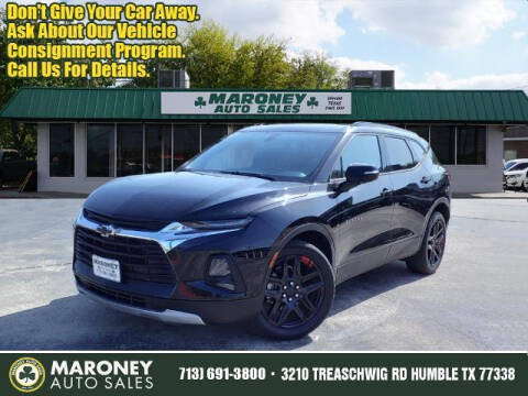 2019 Chevrolet Blazer for sale at Maroney Auto Sales in Humble TX