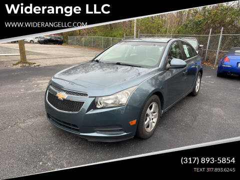 2012 Chevrolet Cruze for sale at Widerange LLC in Greenwood IN