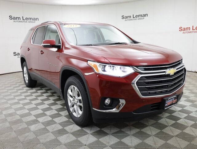 Used 2018 Chevrolet Traverse 1LT with VIN 1GNERGKW9JJ115589 for sale in Bloomington, IL