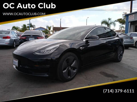 2018 Tesla Model 3 for sale at OC Auto Club in Midway City CA