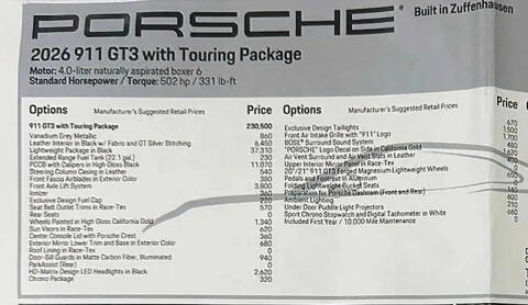 2026 Porsche 911