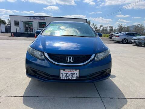 2014 Honda Civic for sale at Andes Motors in Bloomington CA