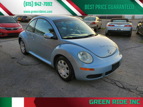 2010 Volkswagen New Beetle for sale at Green Ride Inc in Nashville TN