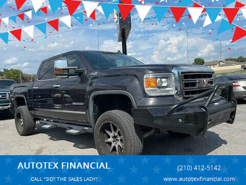 2015 GMC Sierra 1500 for sale at AUTOTEX FINANCIAL in San Antonio TX