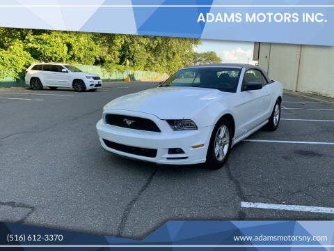 2014 Ford Mustang for sale at Adams Motors INC. in Inwood NY