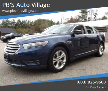 2017 Ford Taurus for sale at PB'S Auto Village in Hampton Falls NH