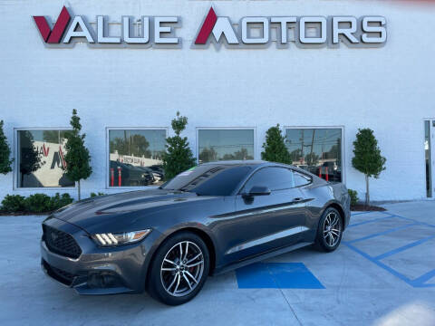 2016 Ford Mustang for sale at Value Motors Company in Marrero LA