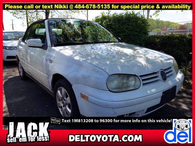 2001 Volkswagen Cabrio GLX
