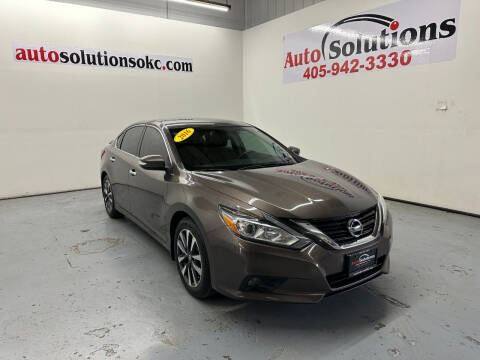 2016 Nissan Altima for sale at Auto Solutions in Warr Acres OK