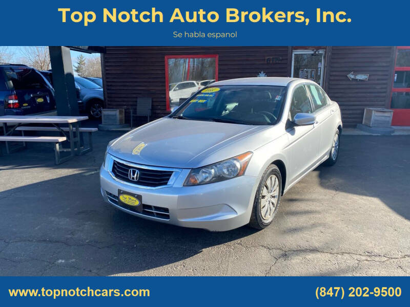 2010 Honda Accord for sale at Top Notch Auto Brokers, Inc. in McHenry IL