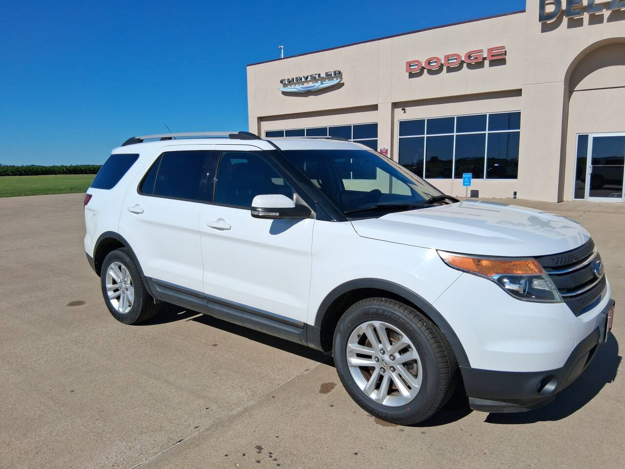 White 2014 Ford Explorer XLT XLT 4dr SUV 2