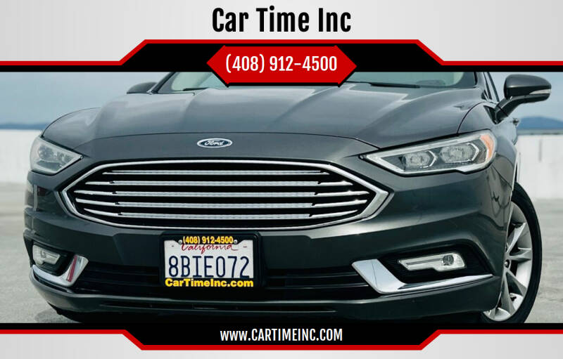2017 Ford Fusion for sale at Car Time Inc in San Jose CA