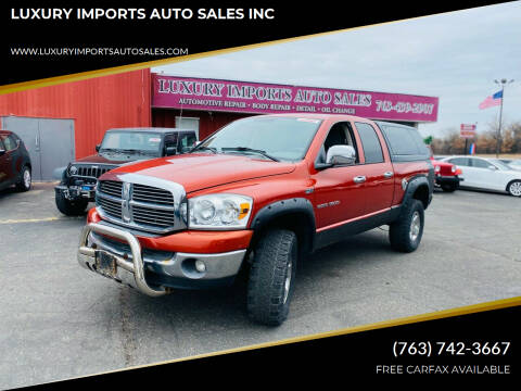2007 Dodge Ram Pickup 1500 for sale at LUXURY IMPORTS AUTO SALES INC in North Branch MN