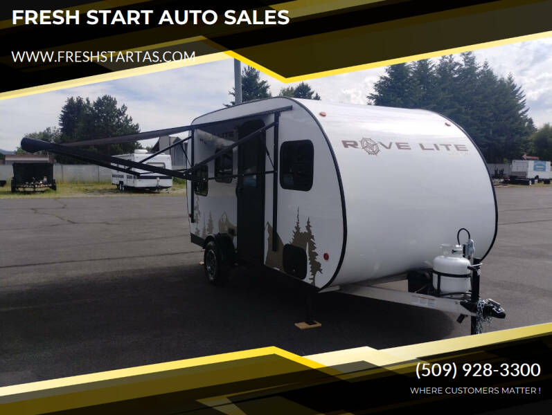 2022 ROVE LITE 14BH TRAVE LITE for sale at FRESH START AUTO SALES in Spokane Valley WA