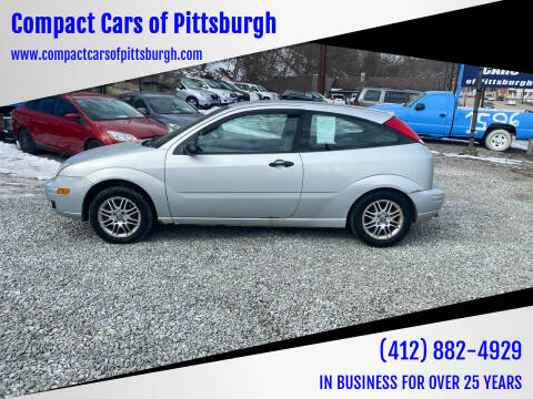 2007 Ford Focus for sale at Compact Cars of Pittsburgh in Pittsburgh PA