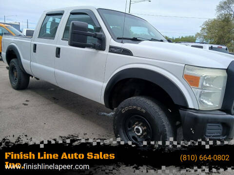 2011 Ford F-250 Super Duty for sale at Finish Line Auto Sales Inc. in Lapeer MI