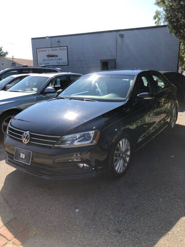 2016 Volkswagen Jetta for sale at Jimmys Auto Sales in North Providence RI