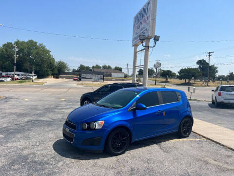 2016 Chevrolet Sonic for sale at Patriot Auto Sales in Lawton OK