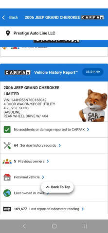 2006 Jeep Grand Cherokee Limited