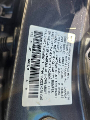 2016 Honda Civic Touring