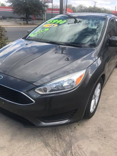 2015 Ford Focus for sale at Wash Me Up Auto Spa LLC in San Antonio TX