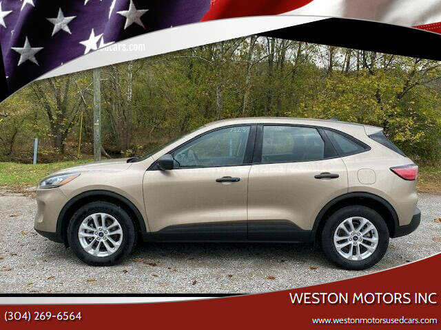 2020 Ford Escape for sale at WESTON MOTORS INC in Weston WV