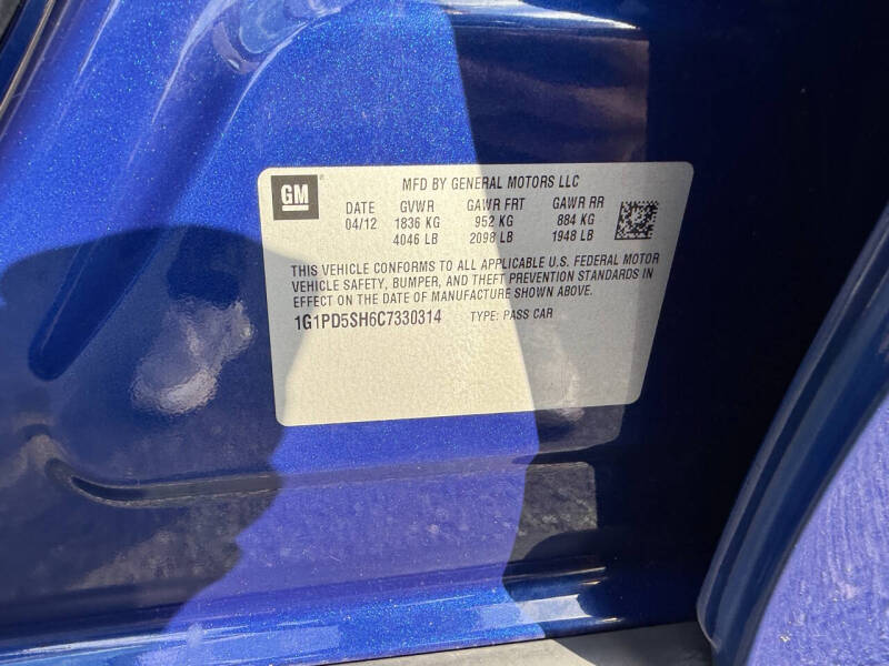 2012 Chevrolet Cruze LS