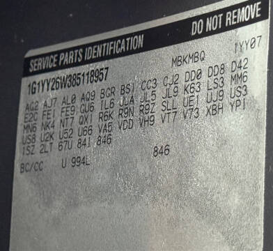 2008 Chevrolet Corvette