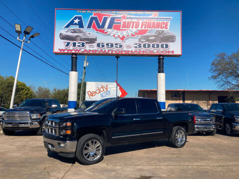 2015 Chevrolet Silverado 1500 for sale at ANF AUTO FINANCE in Houston TX