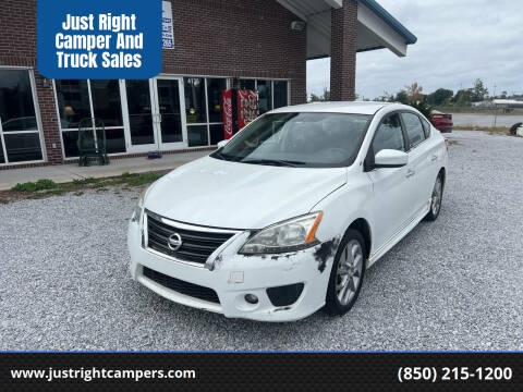 2014 Nissan Sentra for sale at Just Right Camper And Truck Sales in Panama City FL