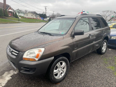 2007 Kia Sportage for sale at Trocci's Auto Sales in West Pittsburg PA