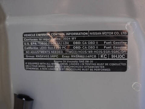 2024 Nissan Altima 2.5 SR