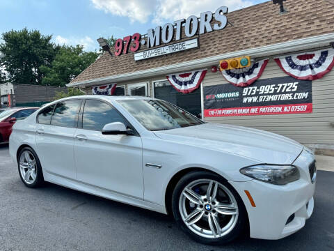 2016 BMW 5 Series for sale at 973 MOTORS in Paterson NJ