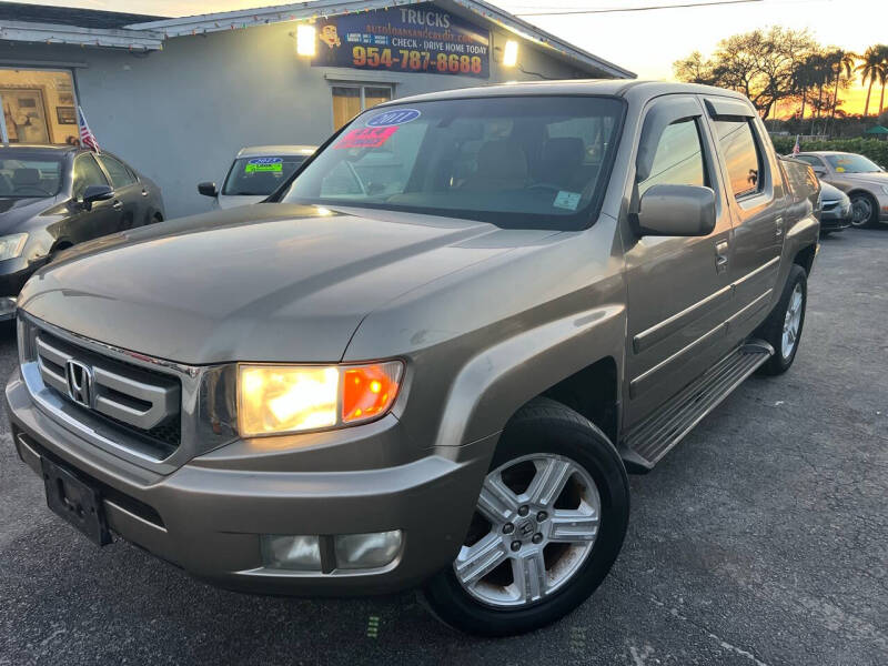 2011 Honda Ridgeline for sale at Auto Loans and Credit in Hollywood FL