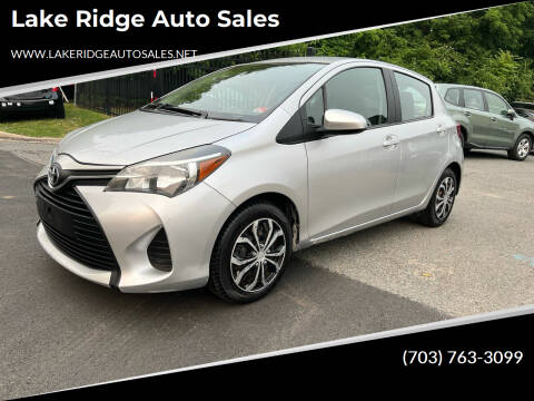 2017 Toyota Yaris for sale at Lake Ridge Auto Sales in Woodbridge VA