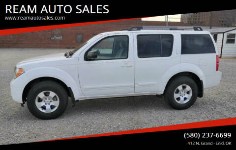2007 Nissan Pathfinder for sale at REAM AUTO SALES in Enid OK