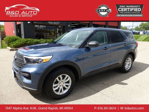 2020 Ford Explorer for sale at B&D Auto Sales Inc in Grand Rapids MI