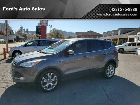2013 Ford Escape for sale at Ford's Auto Sales in Kingsport TN