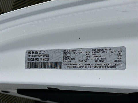 2023 RAM ProMaster 2500 136 WB