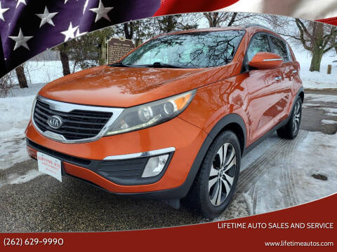 2011 Kia Sportage for sale at Lifetime Auto Sales and Service in West Bend WI