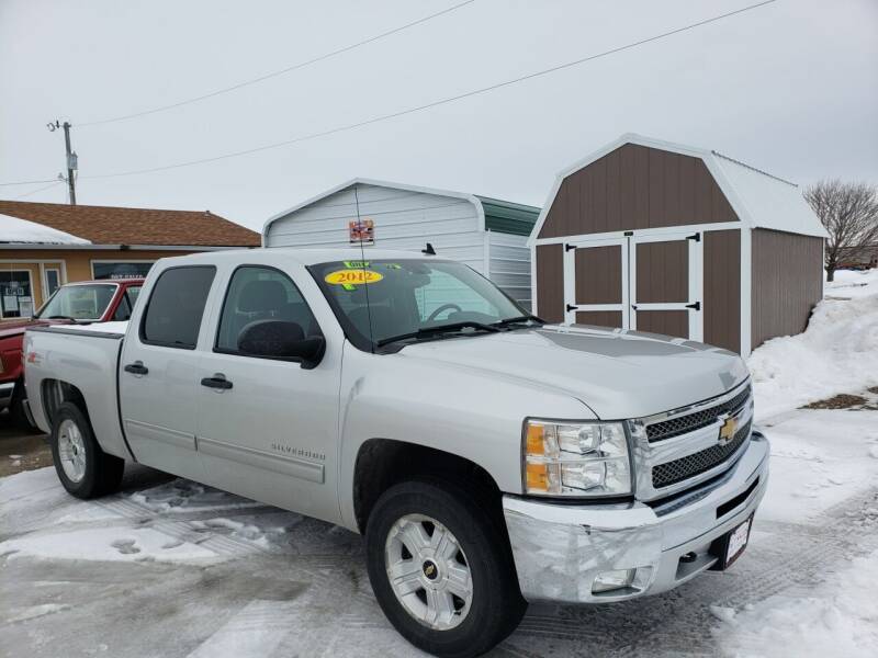 2012 Chevrolet Silverado 1500 for sale at P & T SALES in Clear Lake IA