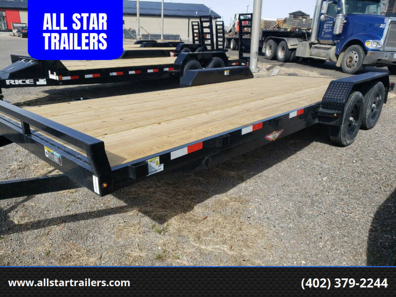 2022 H&H 20 FOOT FLATBED for sale at ALL STAR TRAILERS Flatbeds in , NE